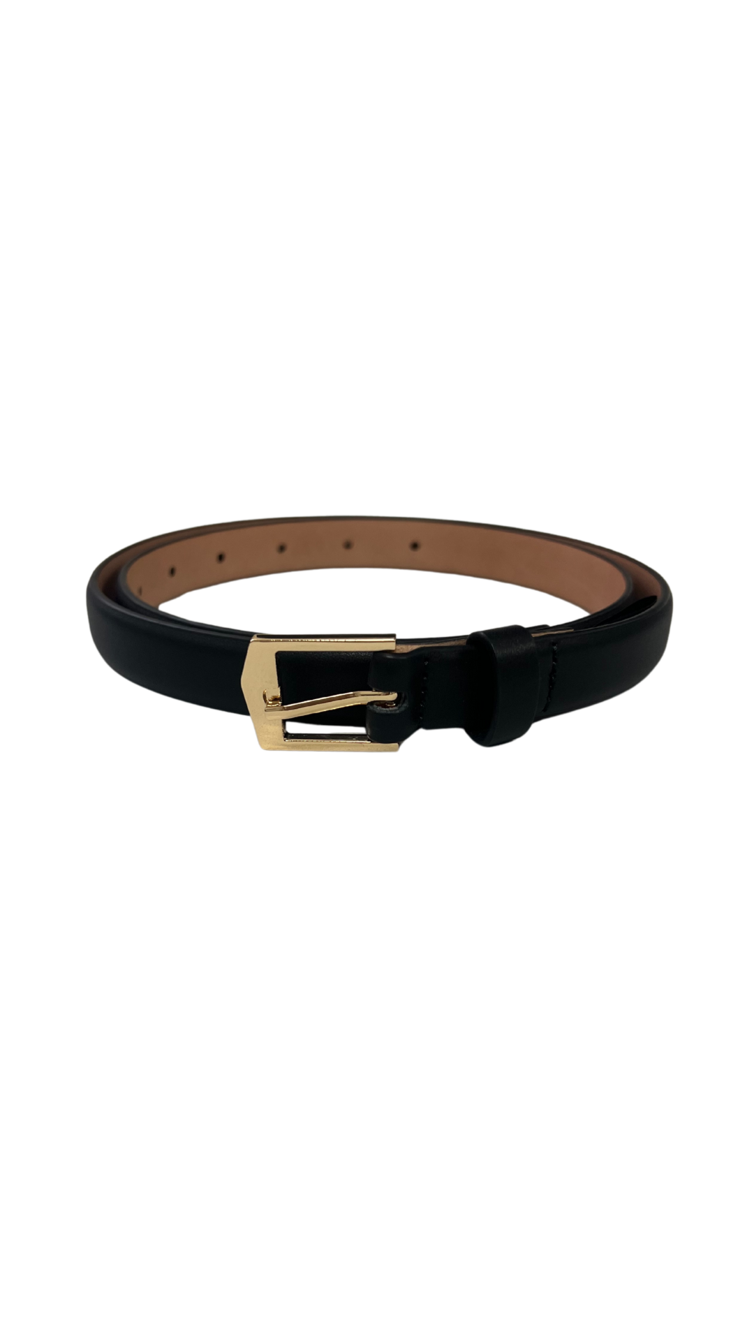 Ida Belt 2.0cm - Black/Gold