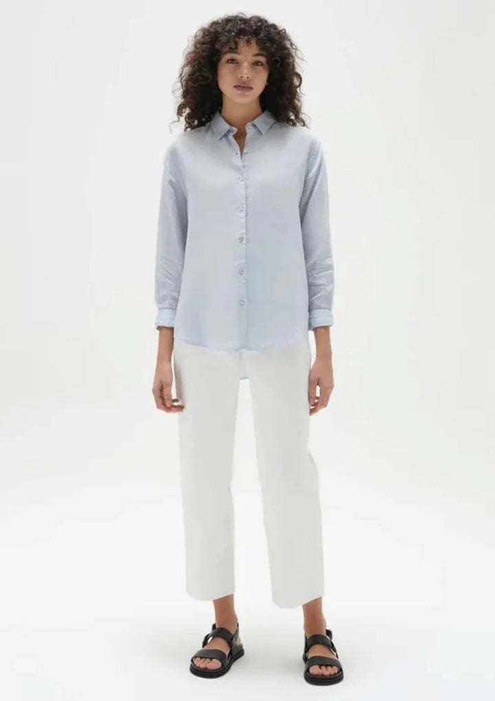 Xander LS Shirt - Blue Haze