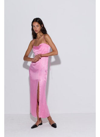 Pandora Dress - Flash Pink