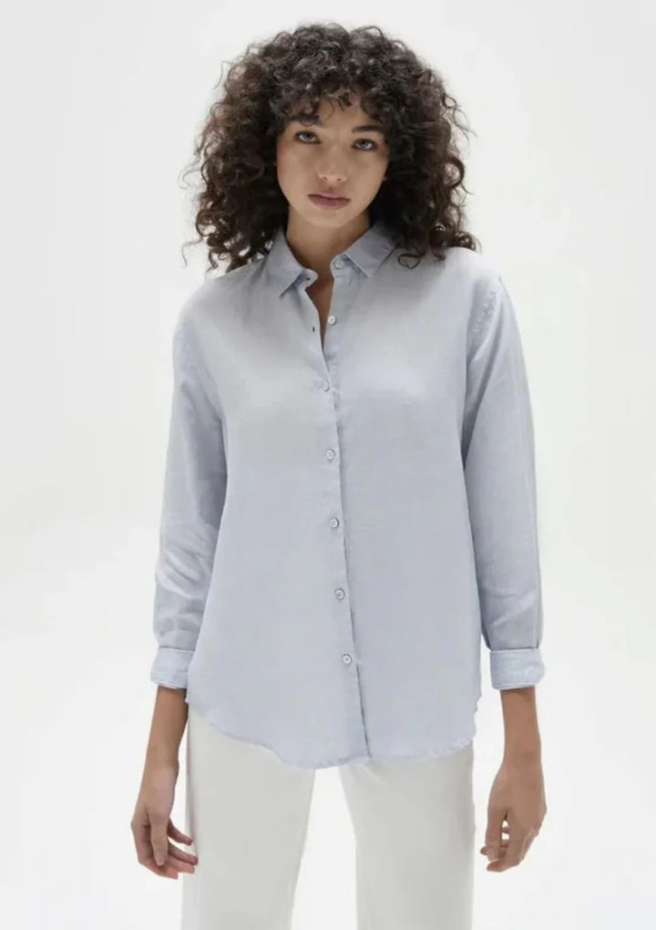 Xander LS Shirt - Blue Haze