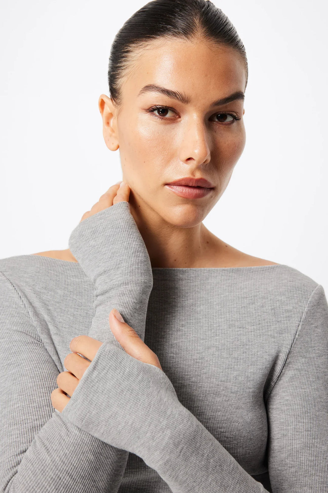 Camden Top - Grey Marle