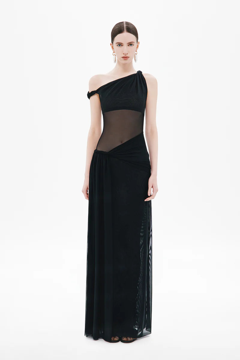 Misha | Sisal Mesh Dress - Black | Mali Lane  Mali Lane Boutique