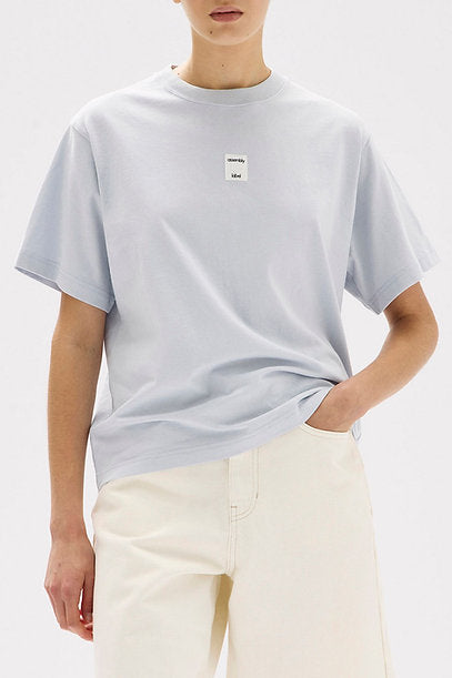 Women's Exhibit Patch Tee - Blue Haze