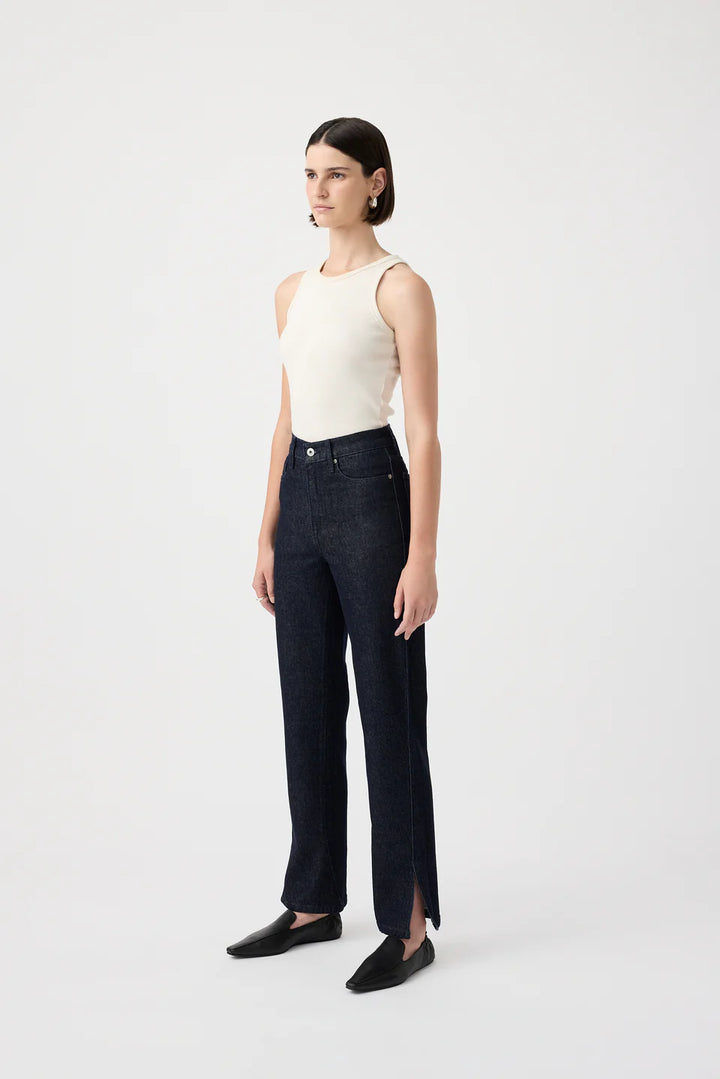 Zoe High Splits Jean - Rinse