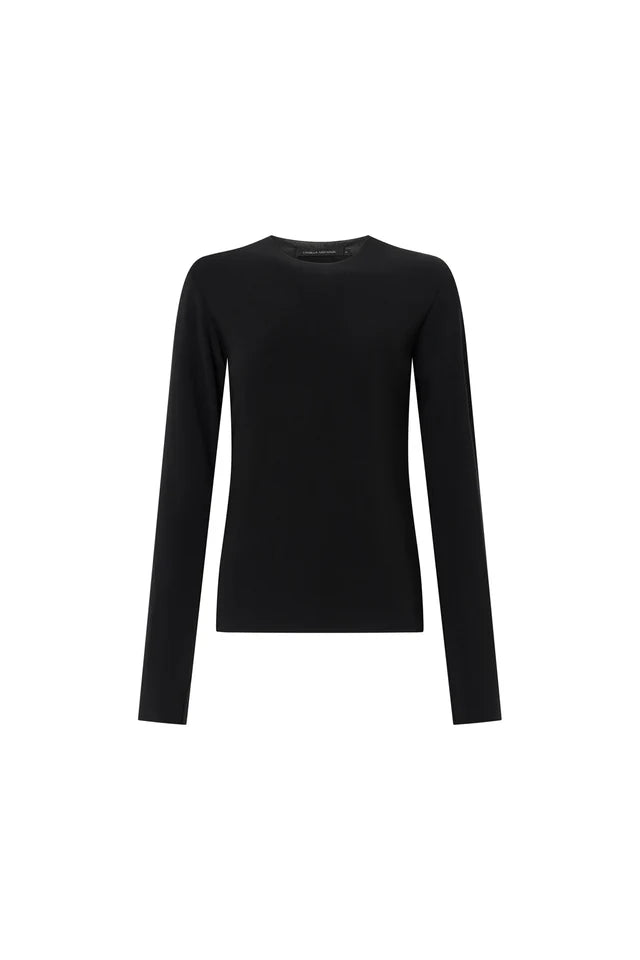 Saint Long Sleeve Top - Black