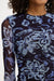 Joan Long Sleeve Top - Dark Hibiscus