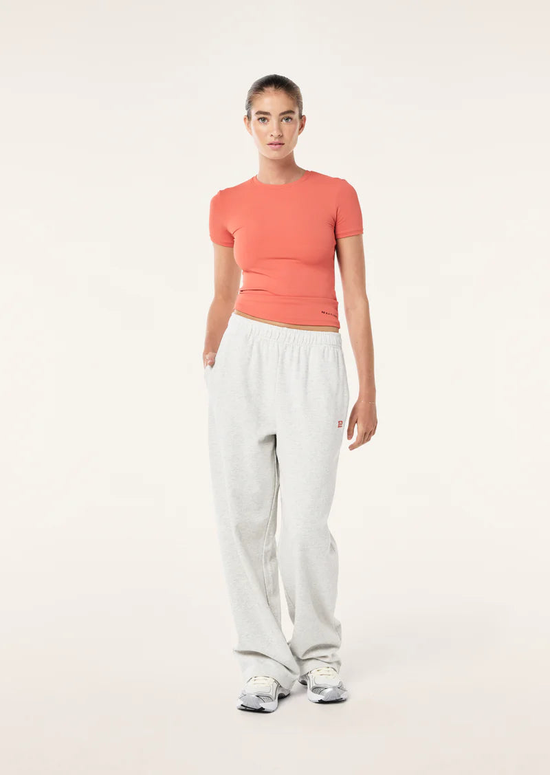 Eastside Track Pant - Light Grey Marle