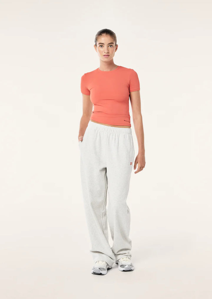 Eastside Track Pant - Light Grey Marle