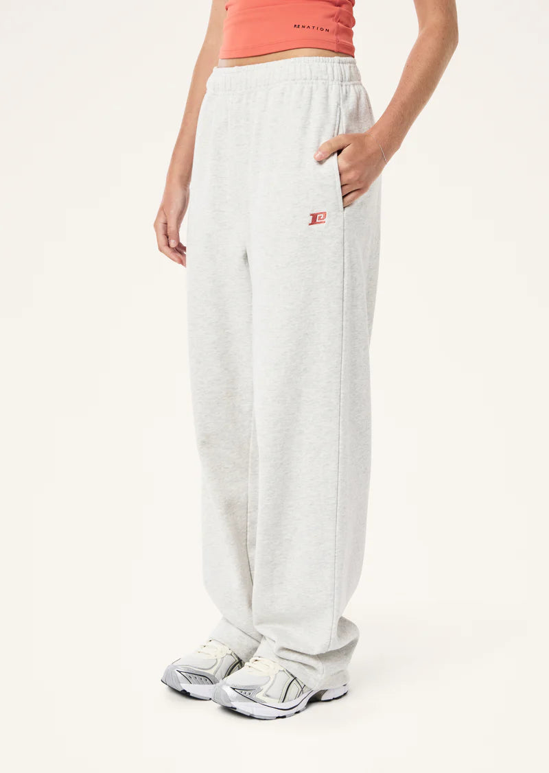 Eastside Track Pant - Light Grey Marle