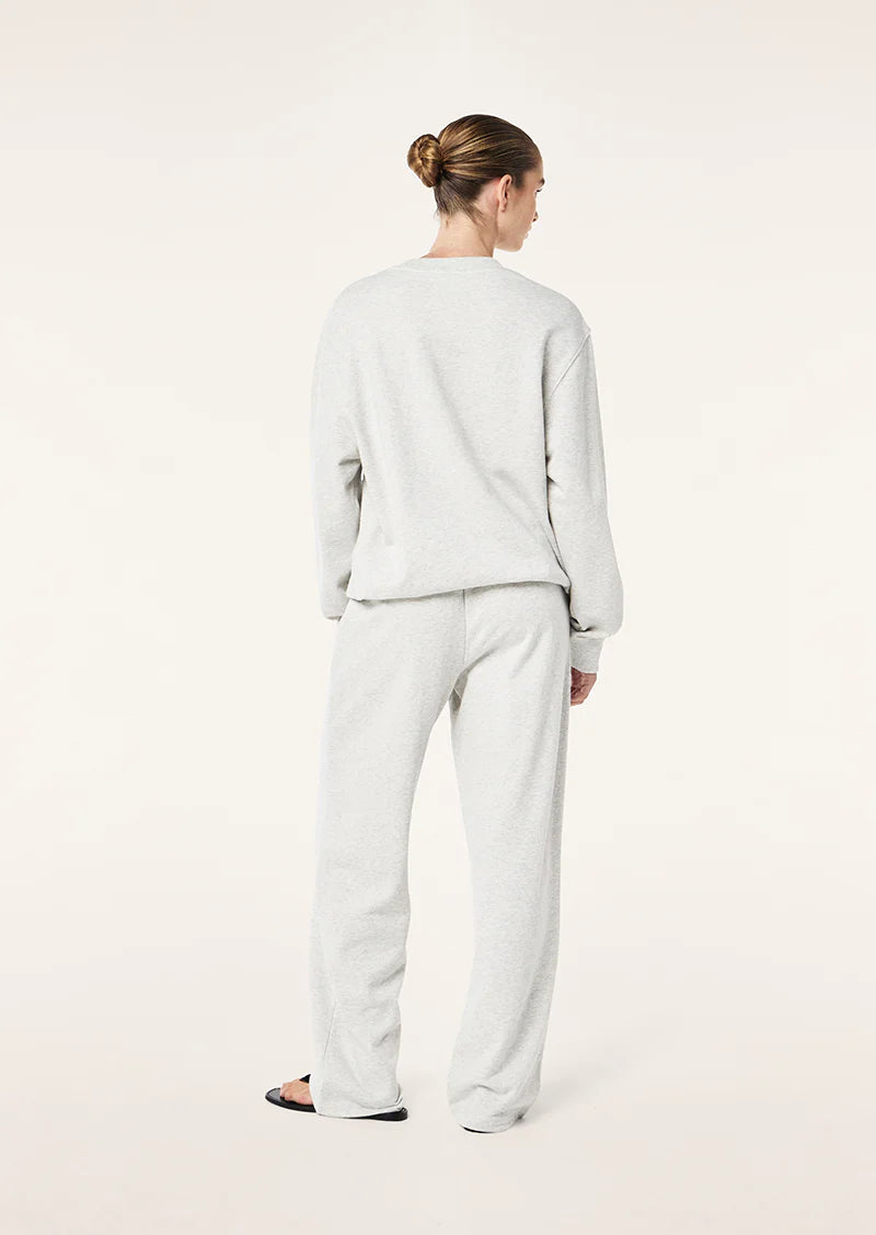 Eastside Track Pant - Light Grey Marle
