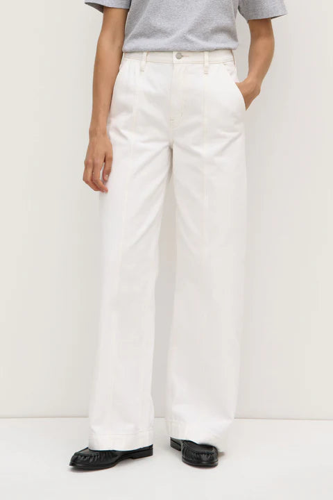 Lexi Wide Leg Jean - Vintage White