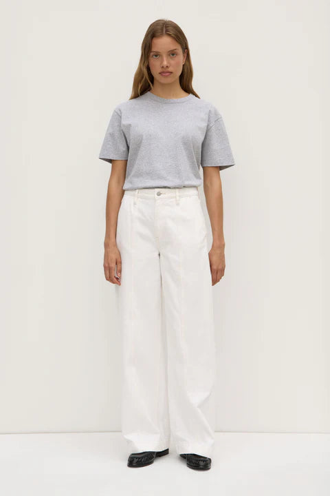 Lexi Wide Leg Jean - Vintage White