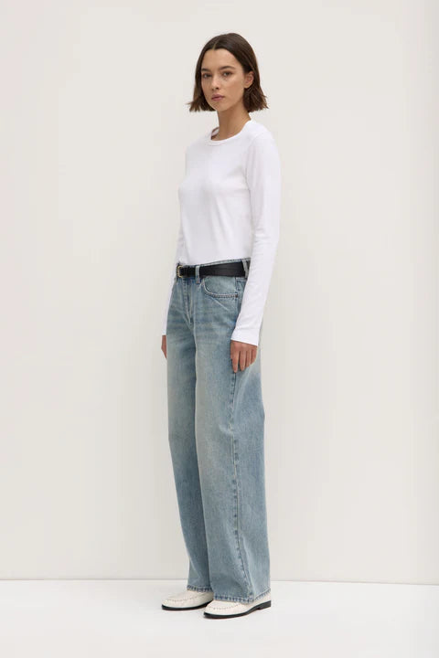 Lyla Long Sleeve Tee - White