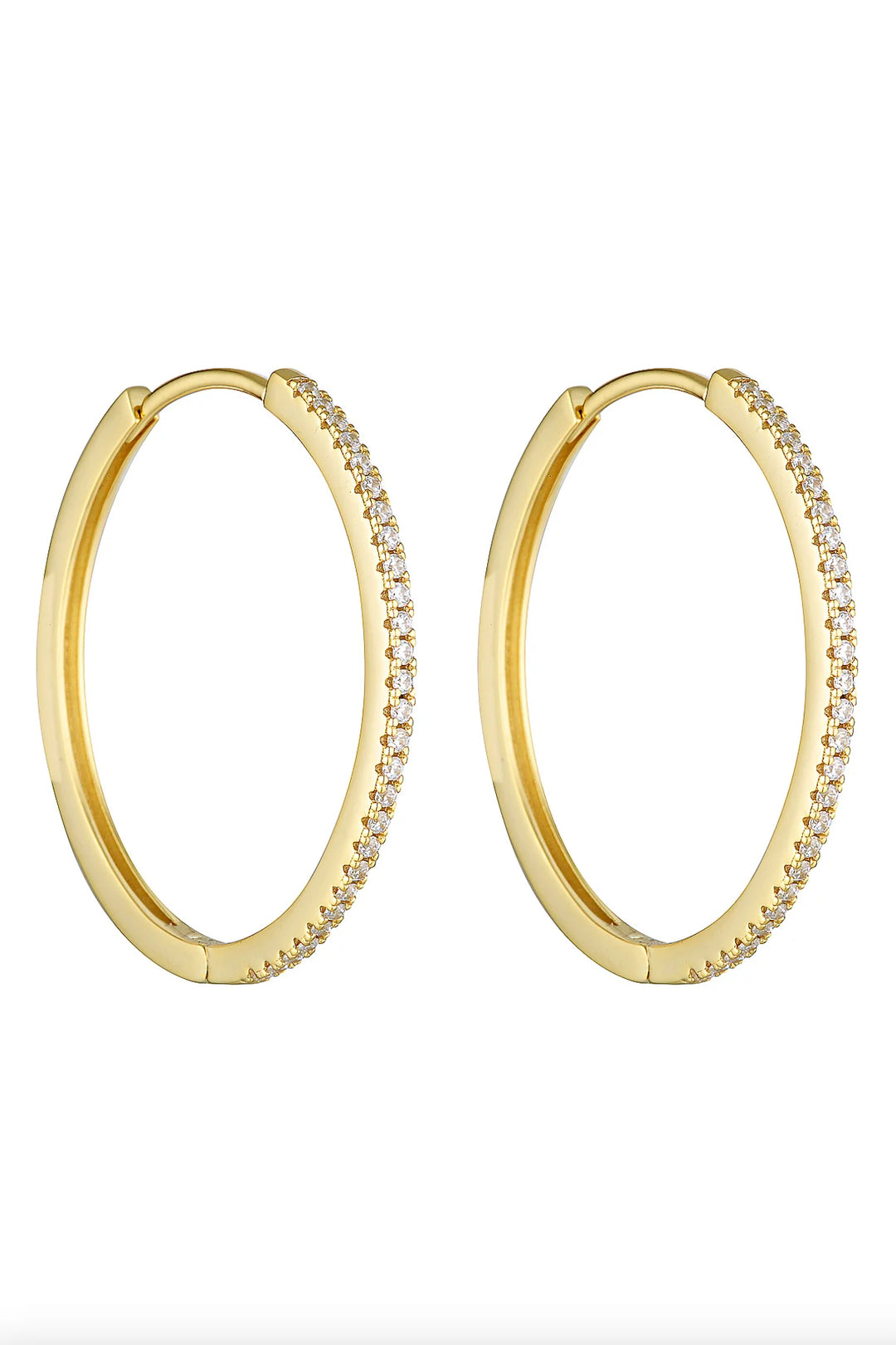 Porter Angel Hoops 30mm - Gold