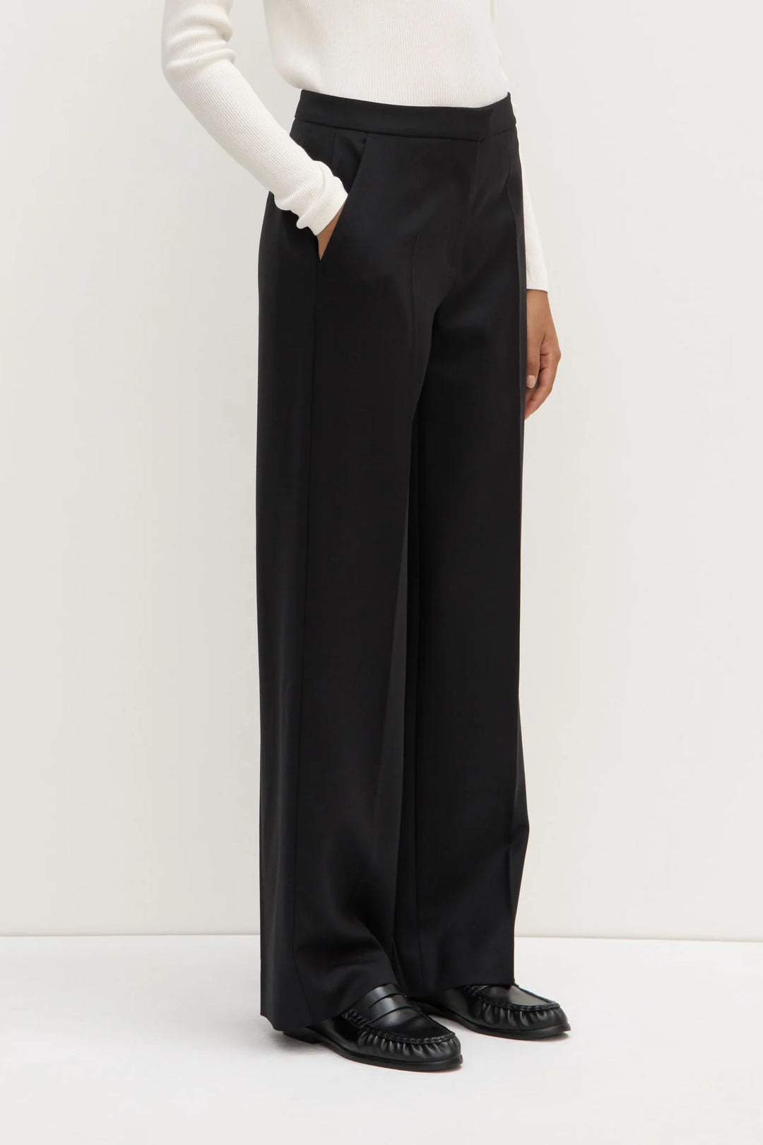 Tamara Wool Pant - Black