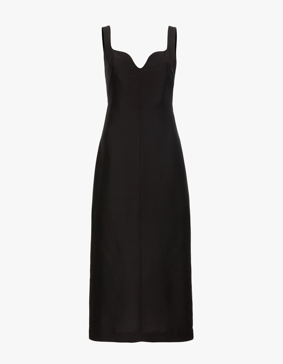 Sicilian Silk Dress - Black