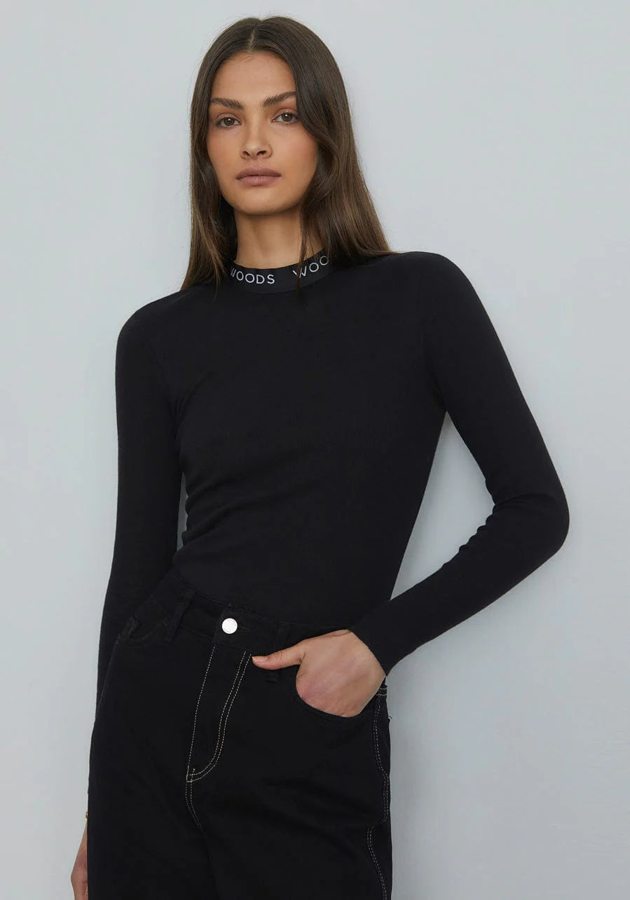 Woods Rib Long Sleeve Tee
