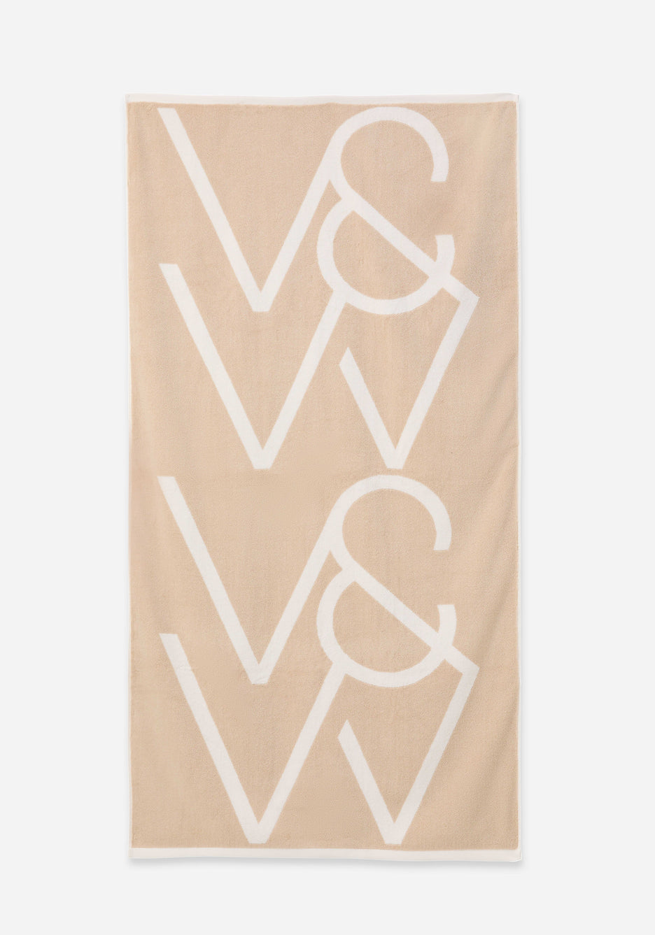 V&W Beach Towel - Natural