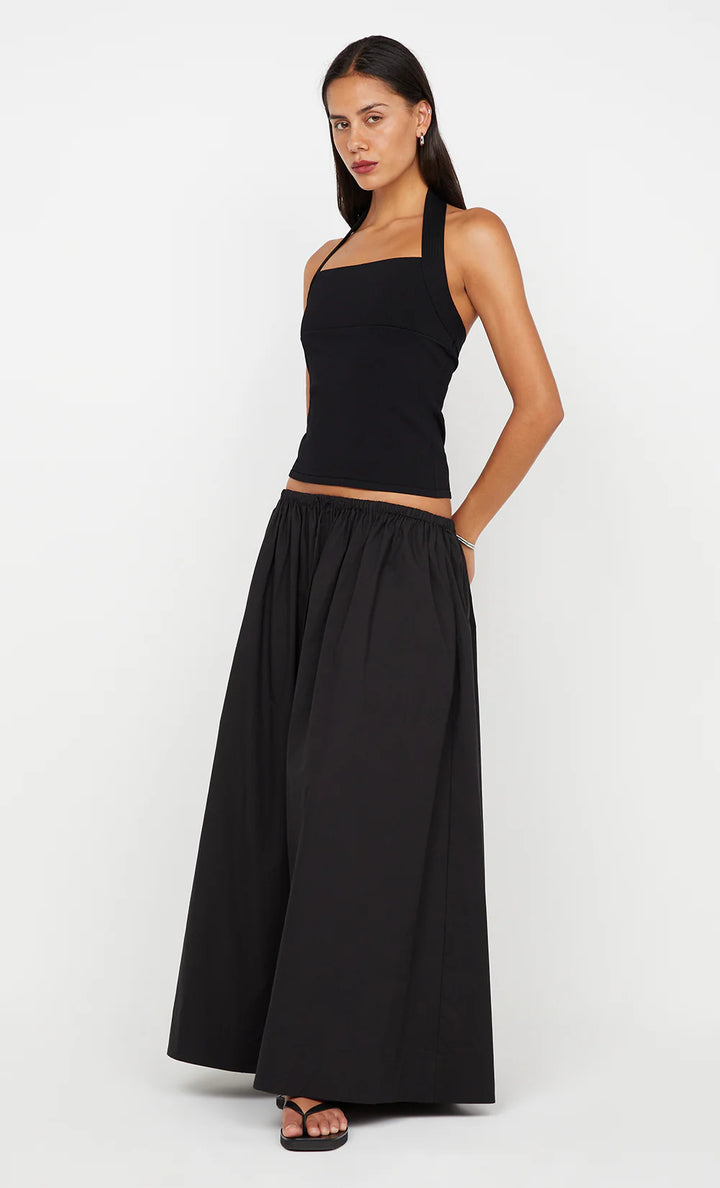 Skyler Halter Top - Black