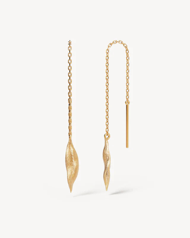 Awaken Thread Earring - 18k Gold Vermeil