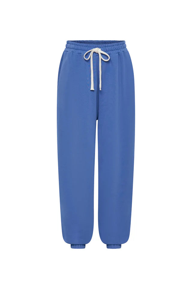Colson Track Pant - Light Cobalt Blue