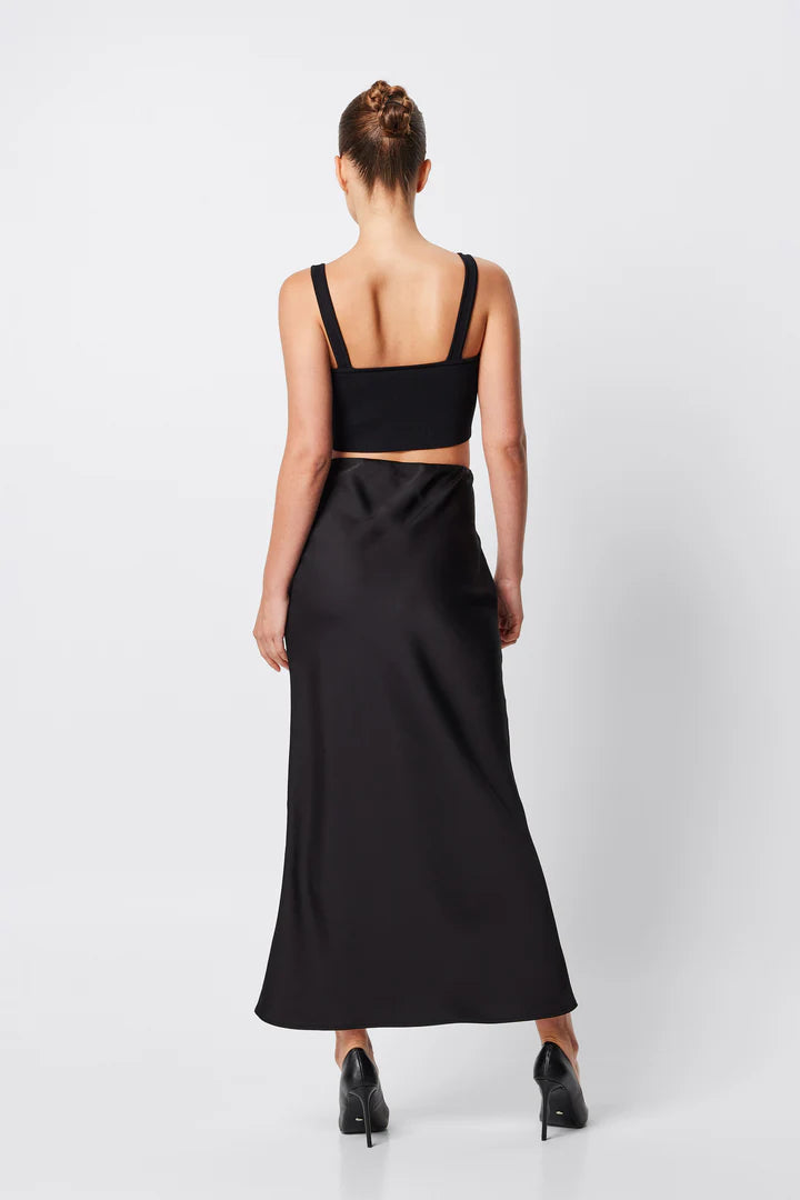Toulouse Midi Skirt - Black