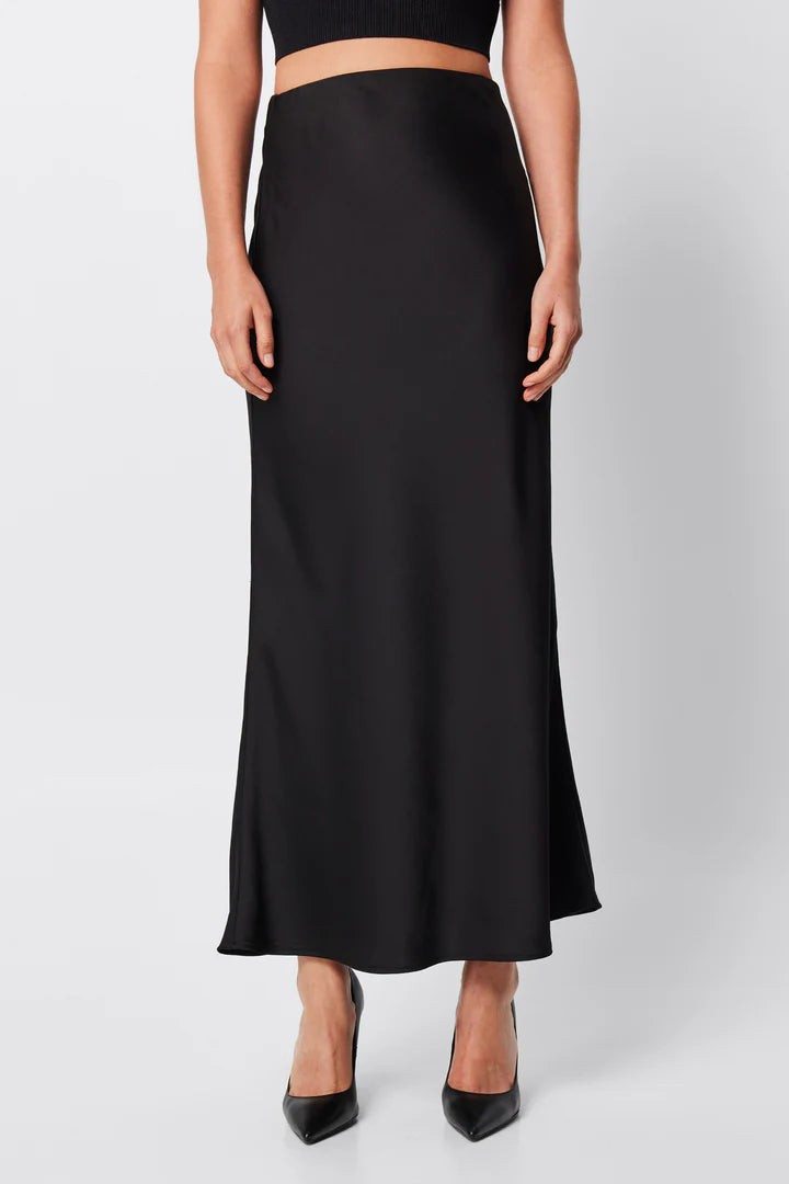 Toulouse Midi Skirt - Black