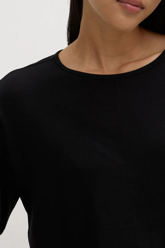 Tova Relaxed Tee - Black