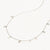 Endless Grace Pearl Choker Gold and Silver