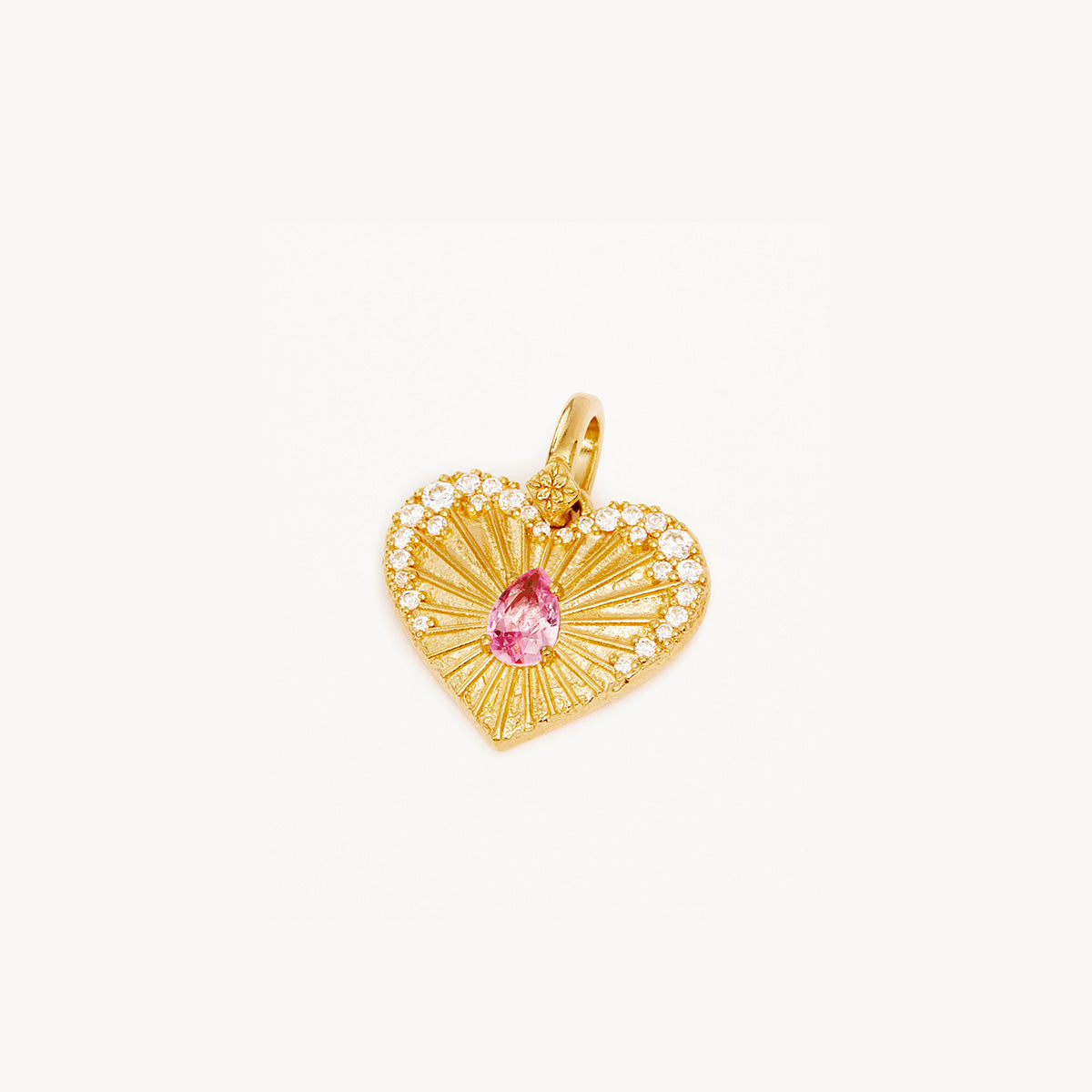 Connect With Your Heart Gold Pendant