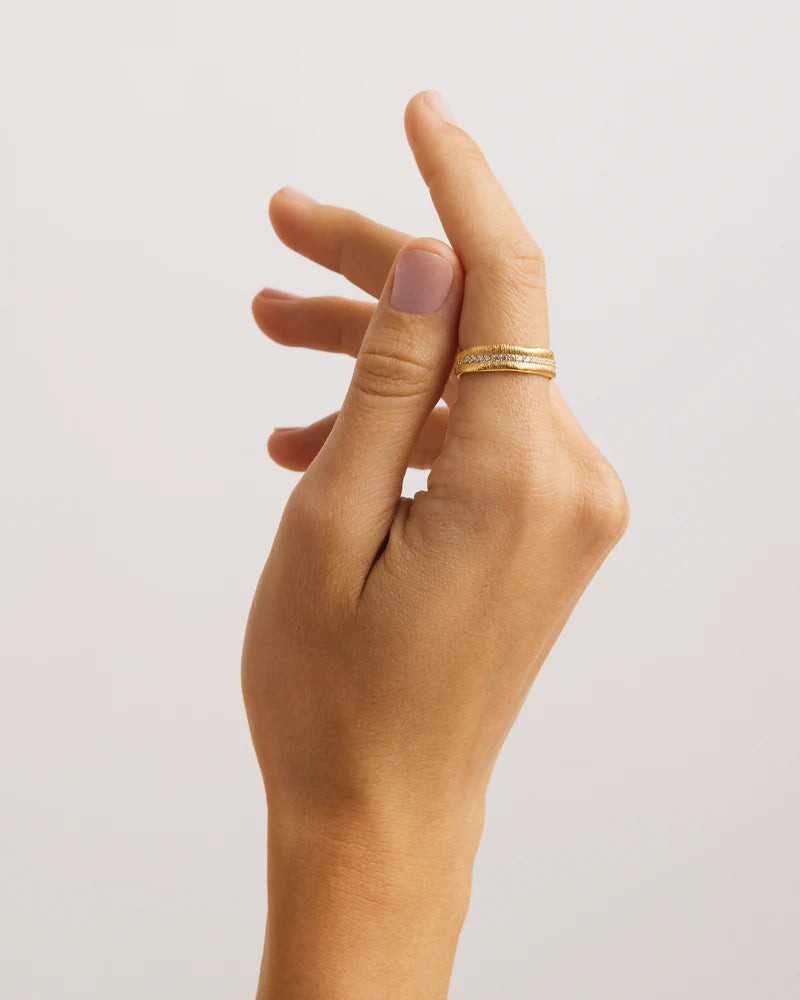Begin Again Band Ring - 18k Gold Vermeil