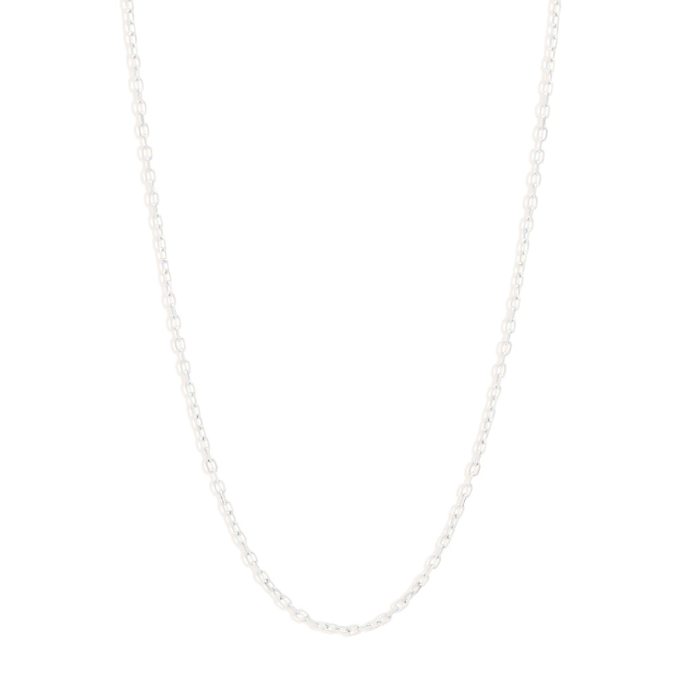Signature Chain Necklace - Silver