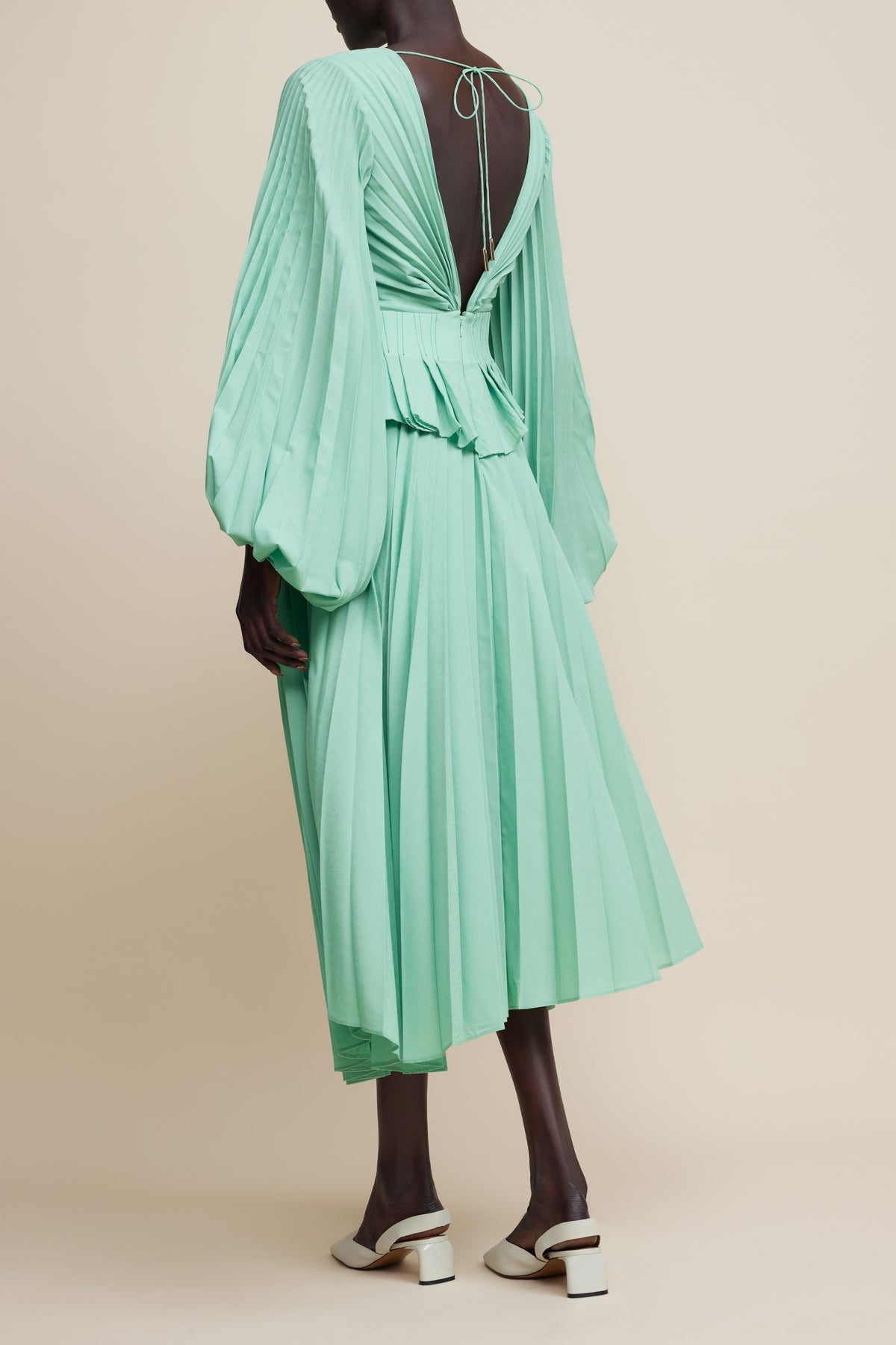 Sarsina Dress - Mantis Green