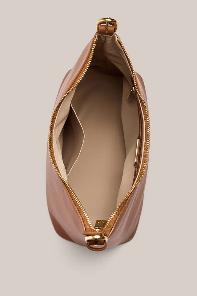 Harper Hobo Bag - Tan