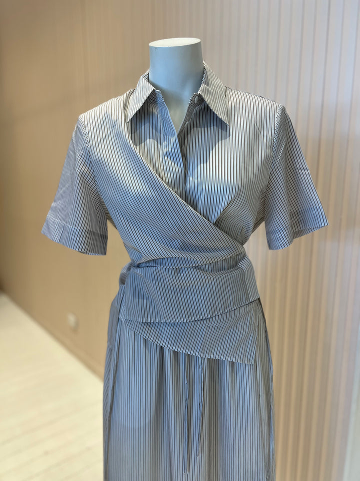 Chaplain Shirt - Cosmos Stripe