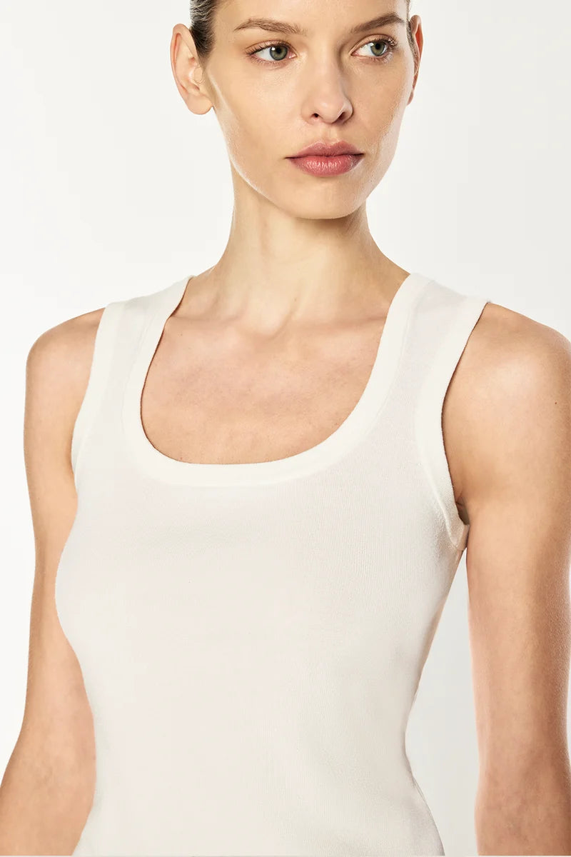 Go Figure Tank - White