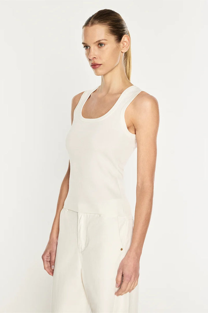 Go Figure Tank - White