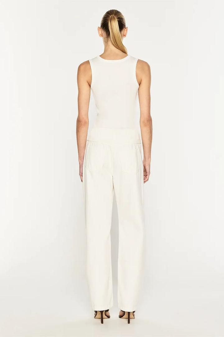 Go Figure Tank - White