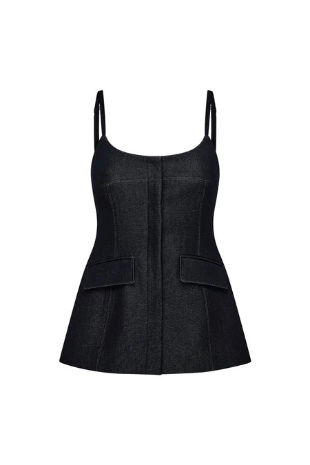 Dark Poetry Bustier - Indigo