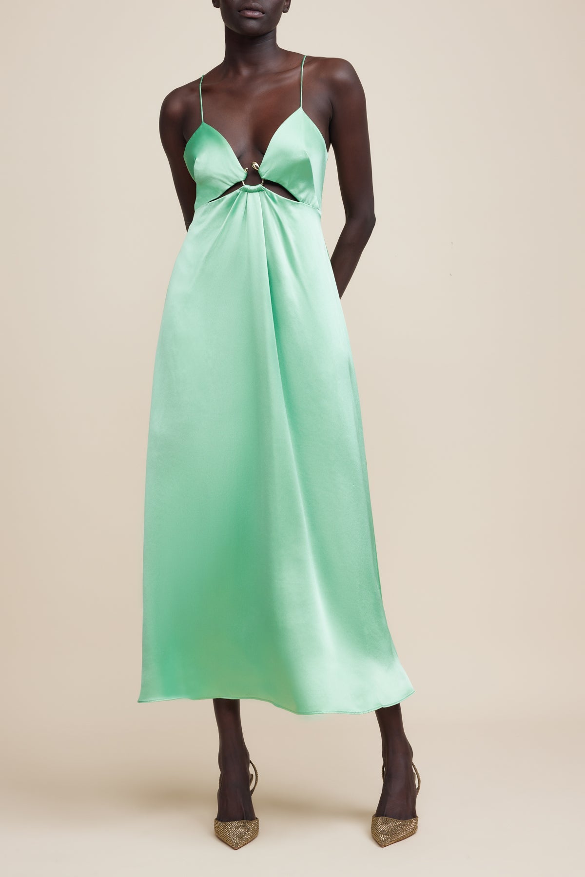Borradale Dress - Mantis Green