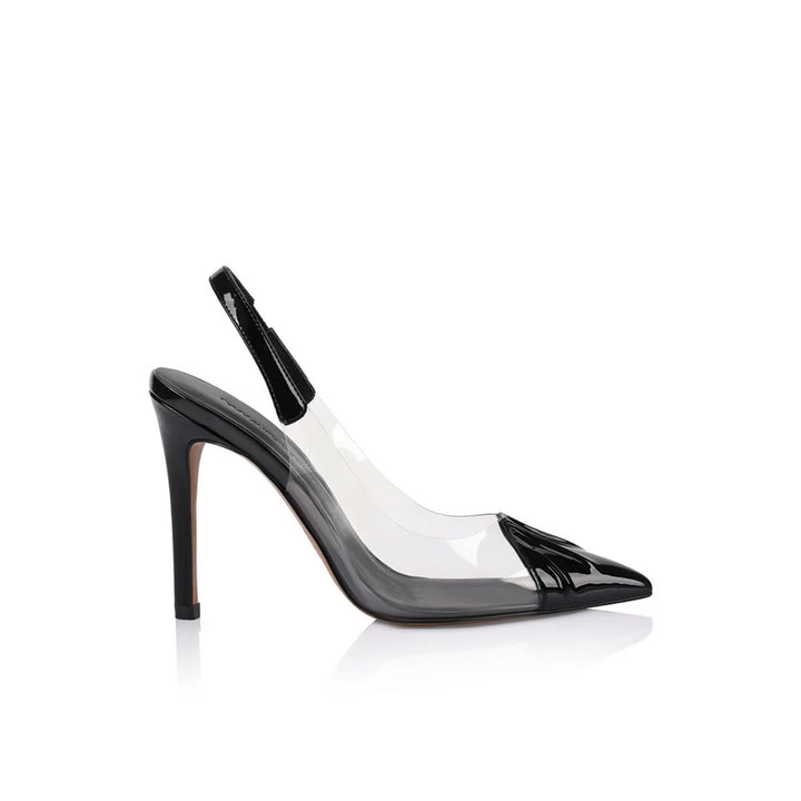 Romy Slingback Heel - Black