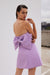 Wistful Mini Dress - Lilac