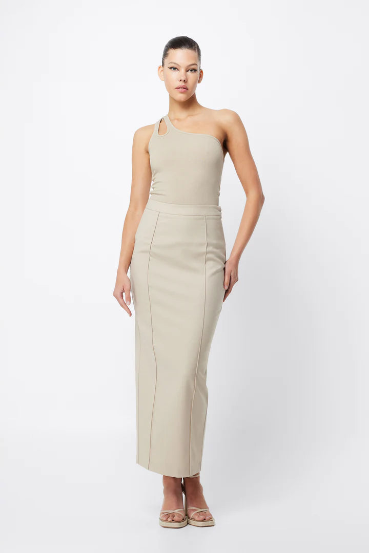 Fable Maxi Skirt - Beige
