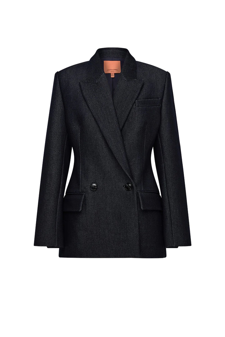 Dark Poetry Blazer - Indigo
