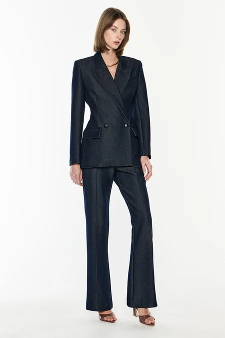 Dark Poetry Blazer - Indigo