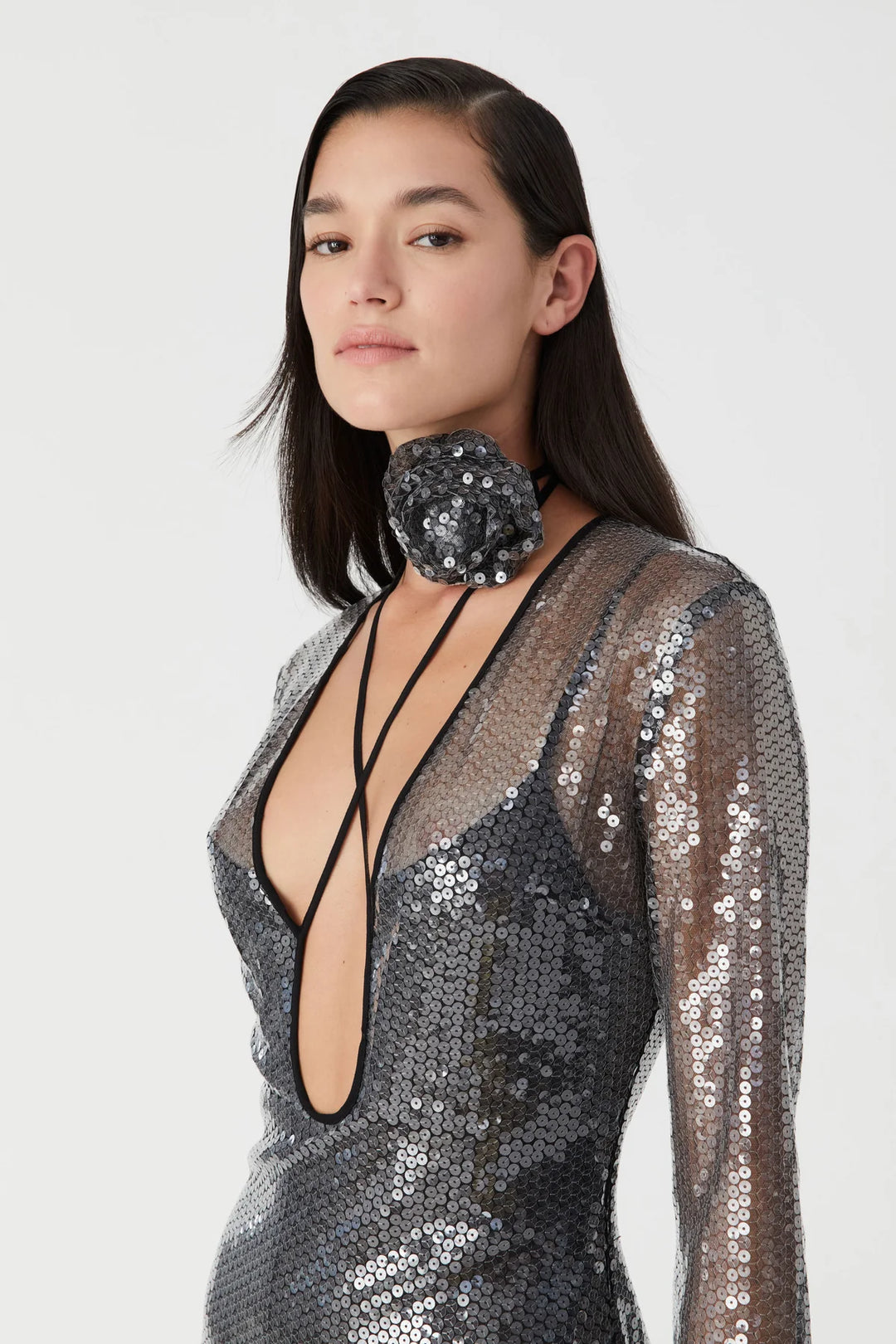misha lexter sequin mini dress MISHA Lexter Sequin Mini Dress