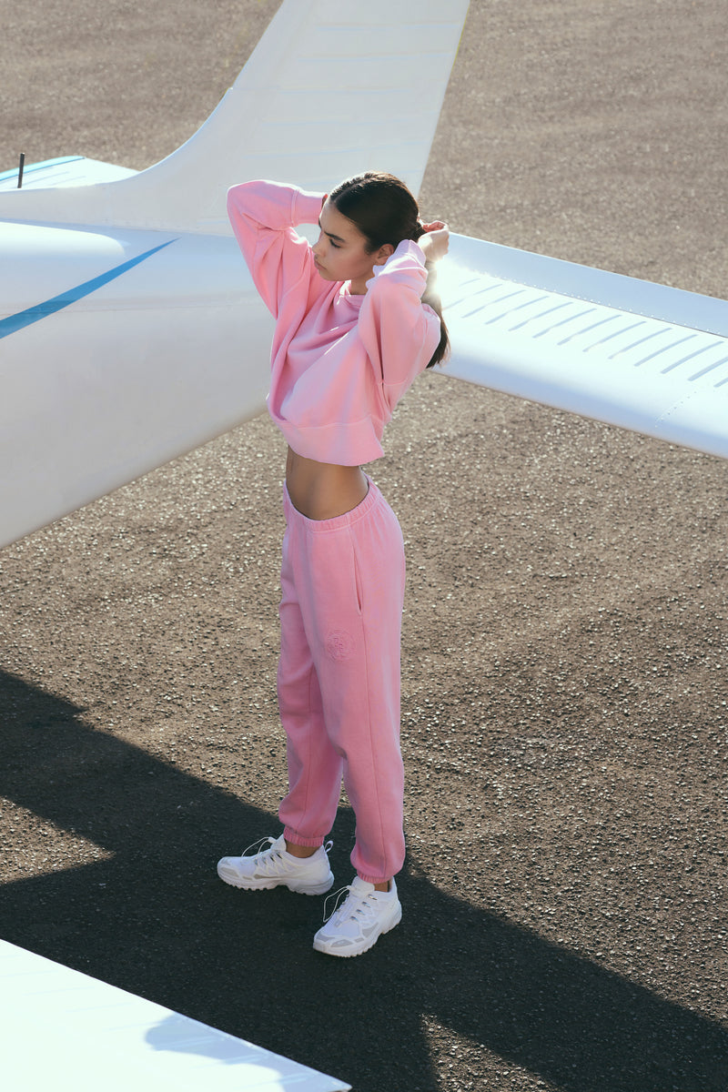 Alpha Track Pant - Washed Prism Pink