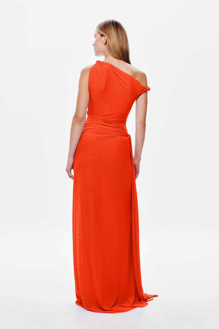 Sisal Mesh Dress - Chilli