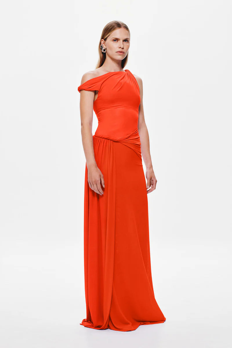Sisal Mesh Dress - Chilli