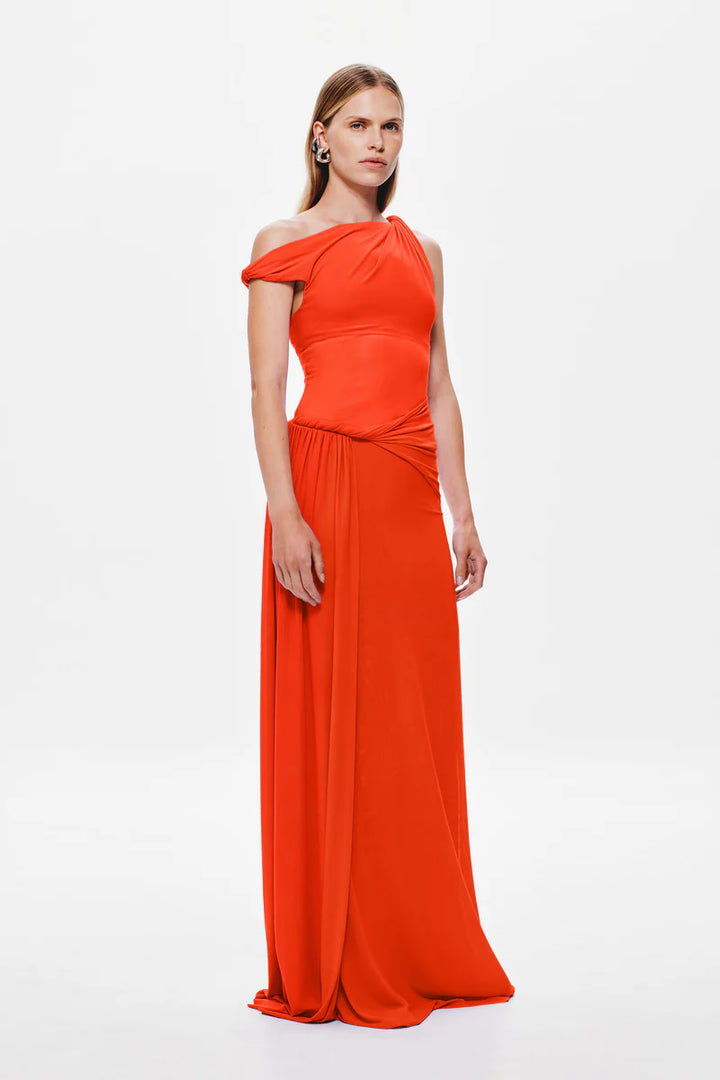 Sisal Mesh Dress - Chilli
